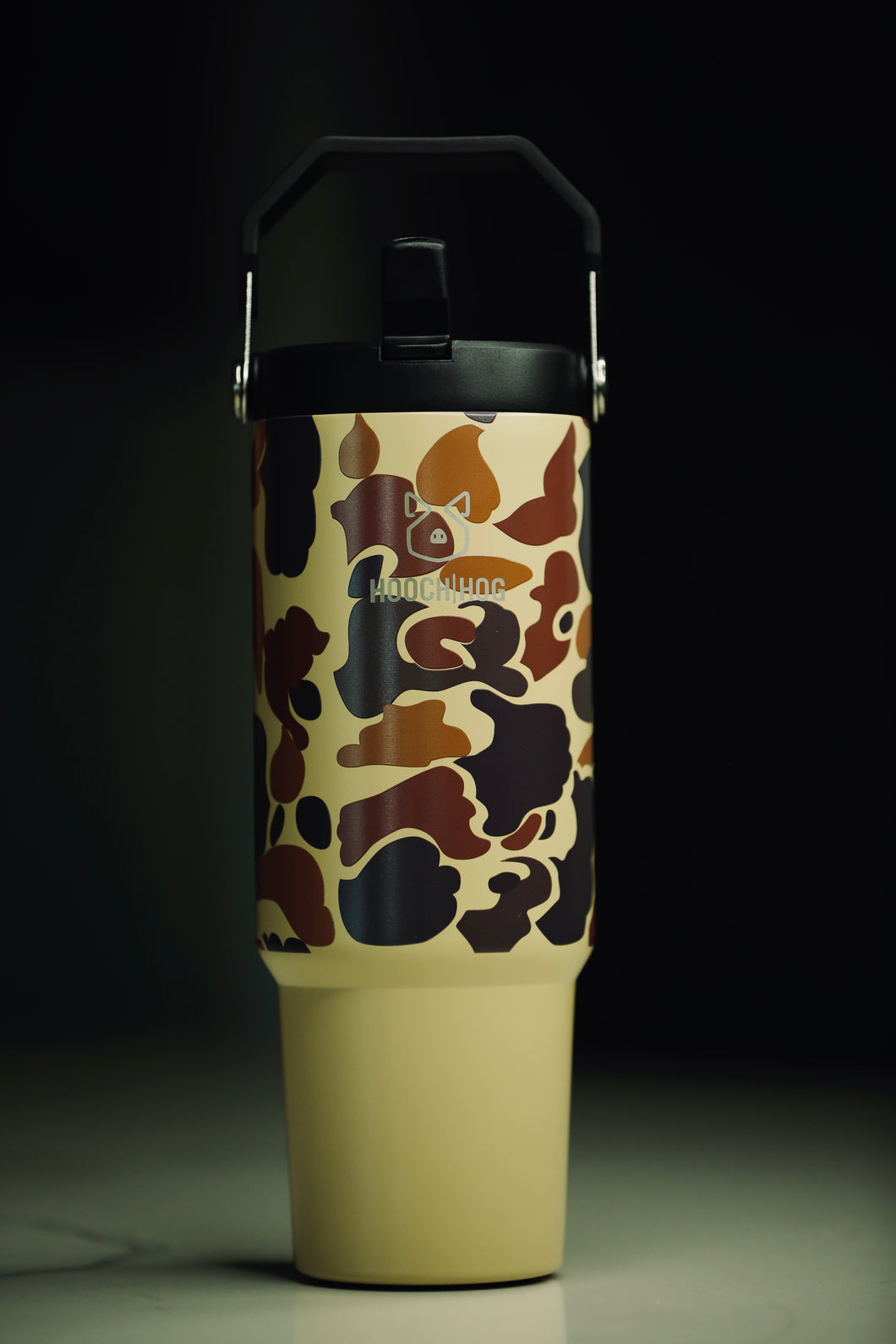 30 oz Old School Camouflage Water Bottle