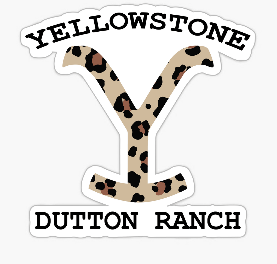 Yellowstone Sticker | Dutton Ranch