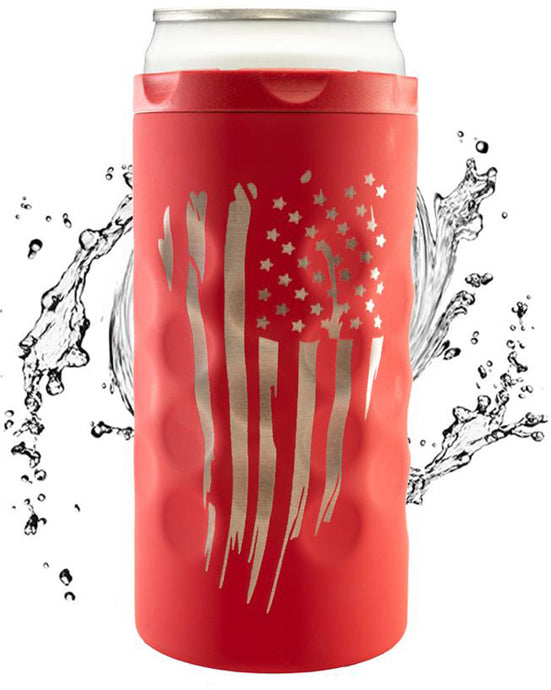 The Skinny Can Cooler [Patriot Edition Red]