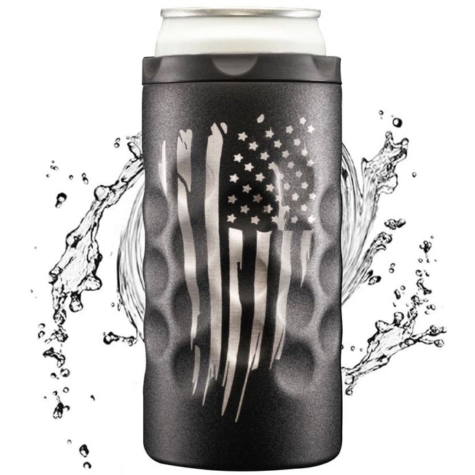 The Skinny Can Cooler [Patriot Edition Black]